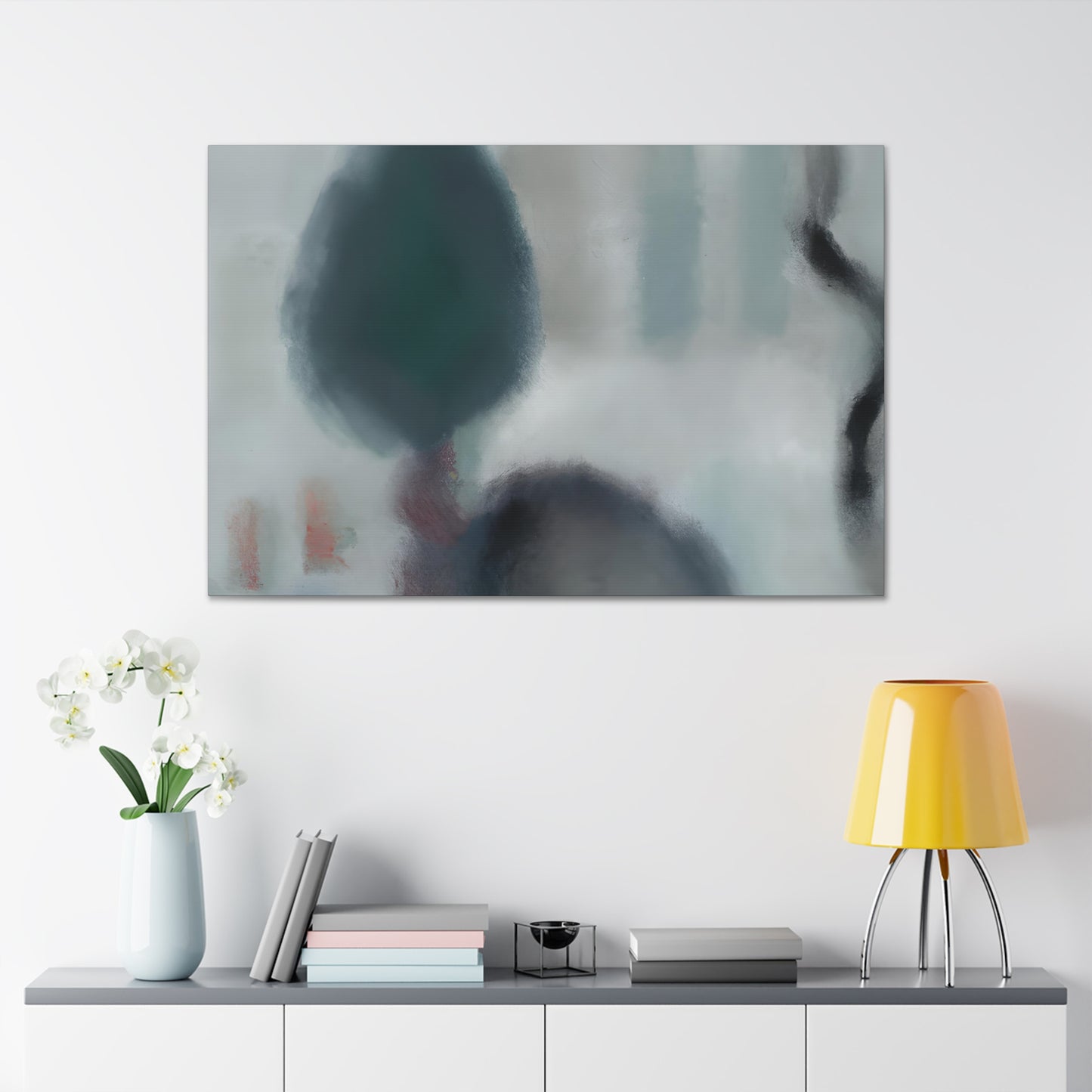 Serene Mysticism. - Digital Art Canvas