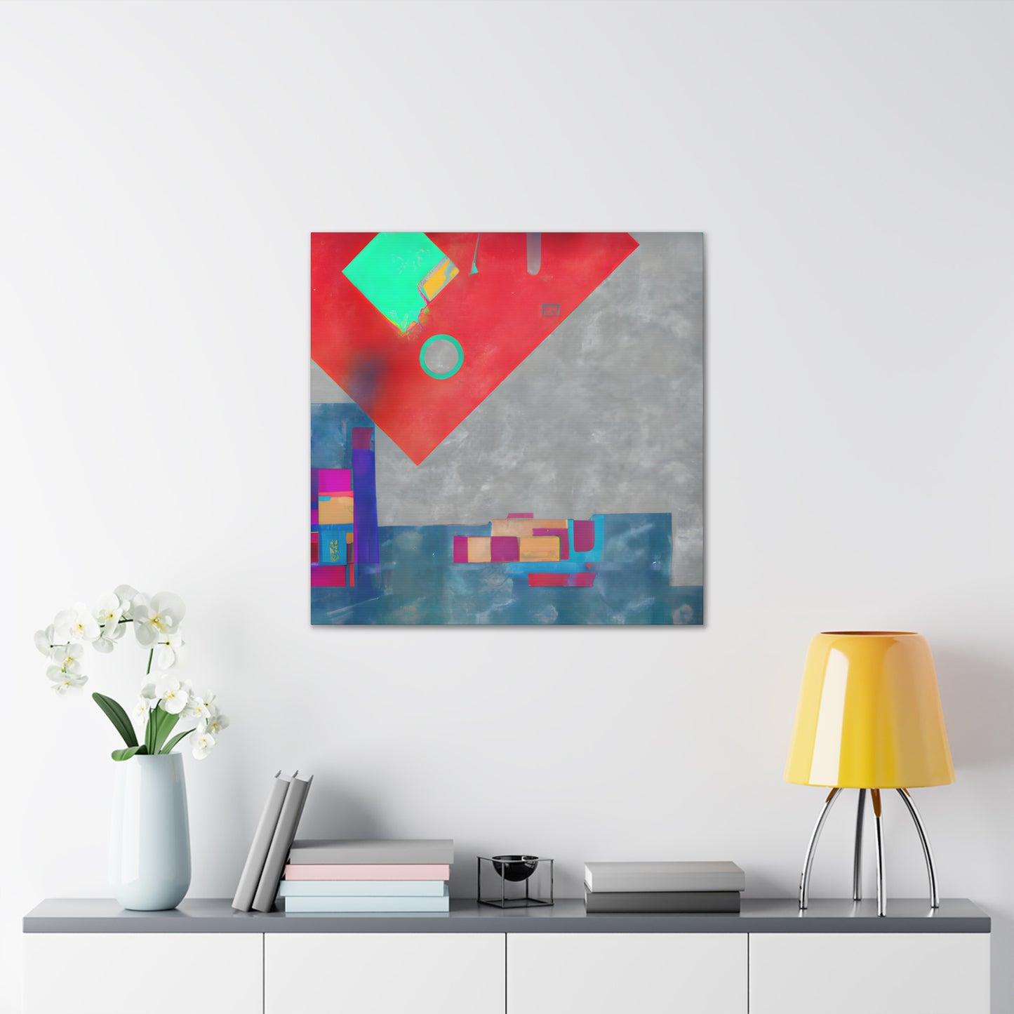Sir Godfrey the Regal Painter - Digital Art Canvas