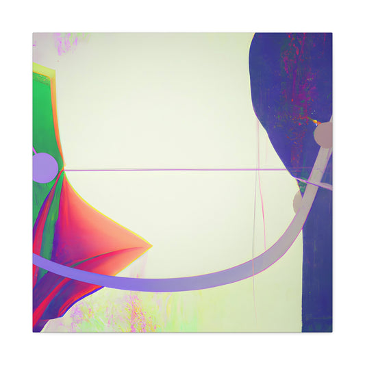 Sir Theophilus the Regal Painter. - Digital Art Canvas