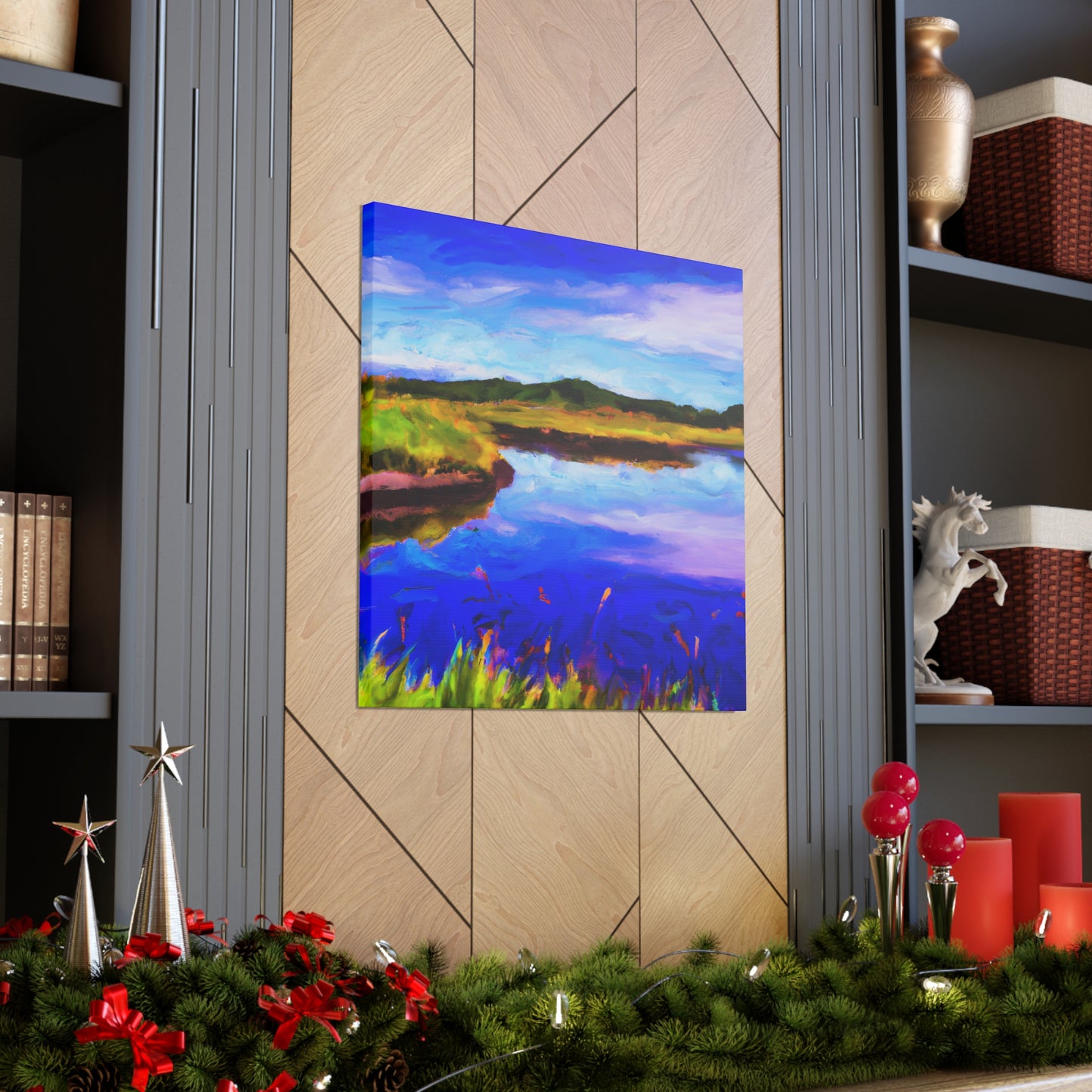 King Alar Spinsterhall. - Digital Art Canvas