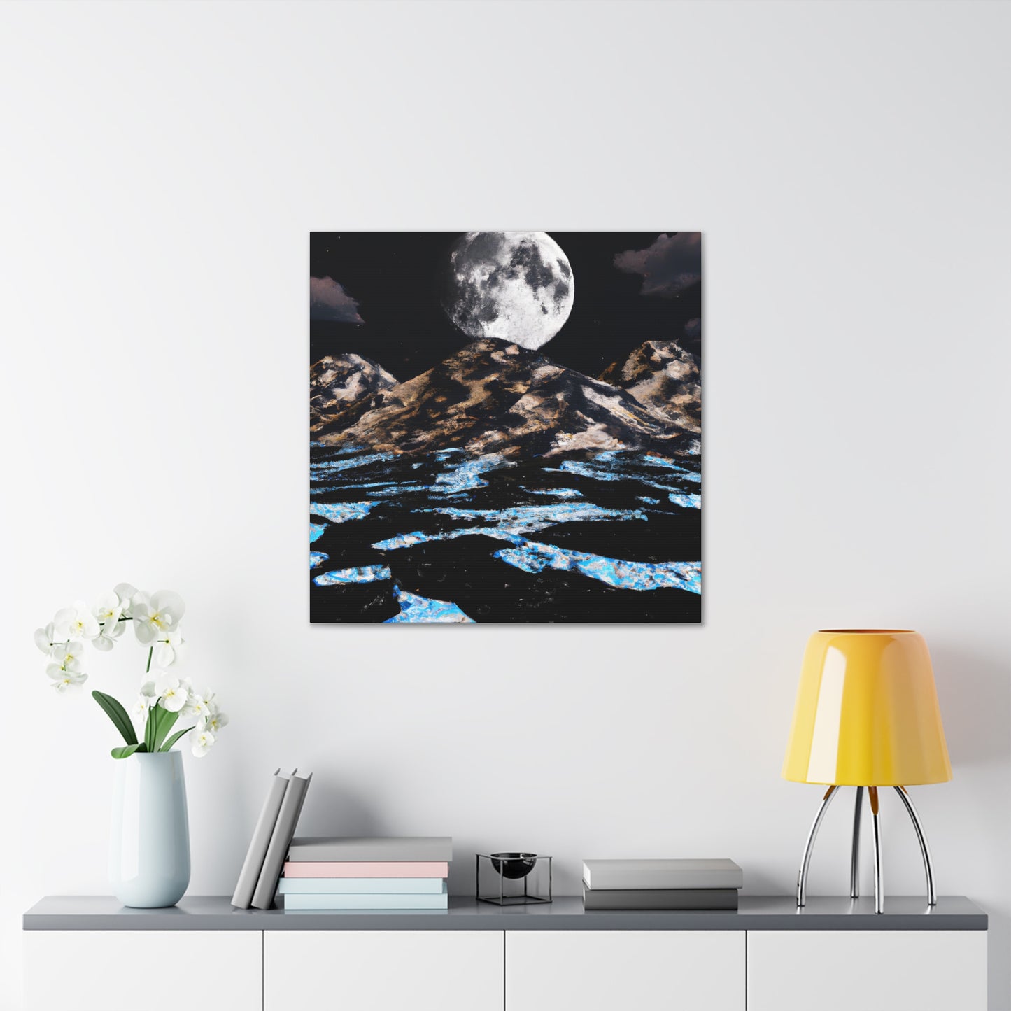 Interstellar Oryx. - Digital Art Canvas