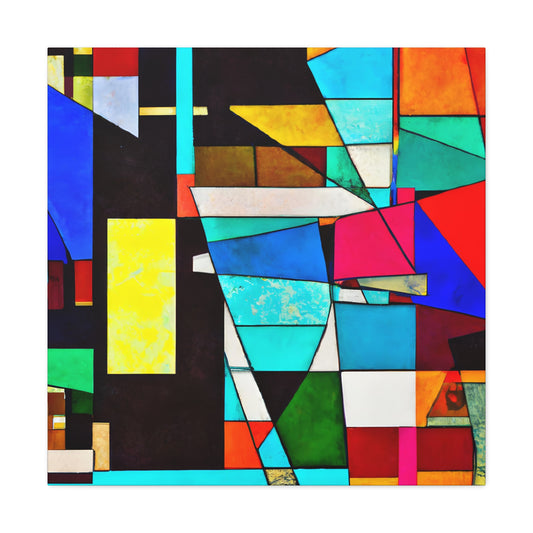 Starry Garden - Digital Art Canvas