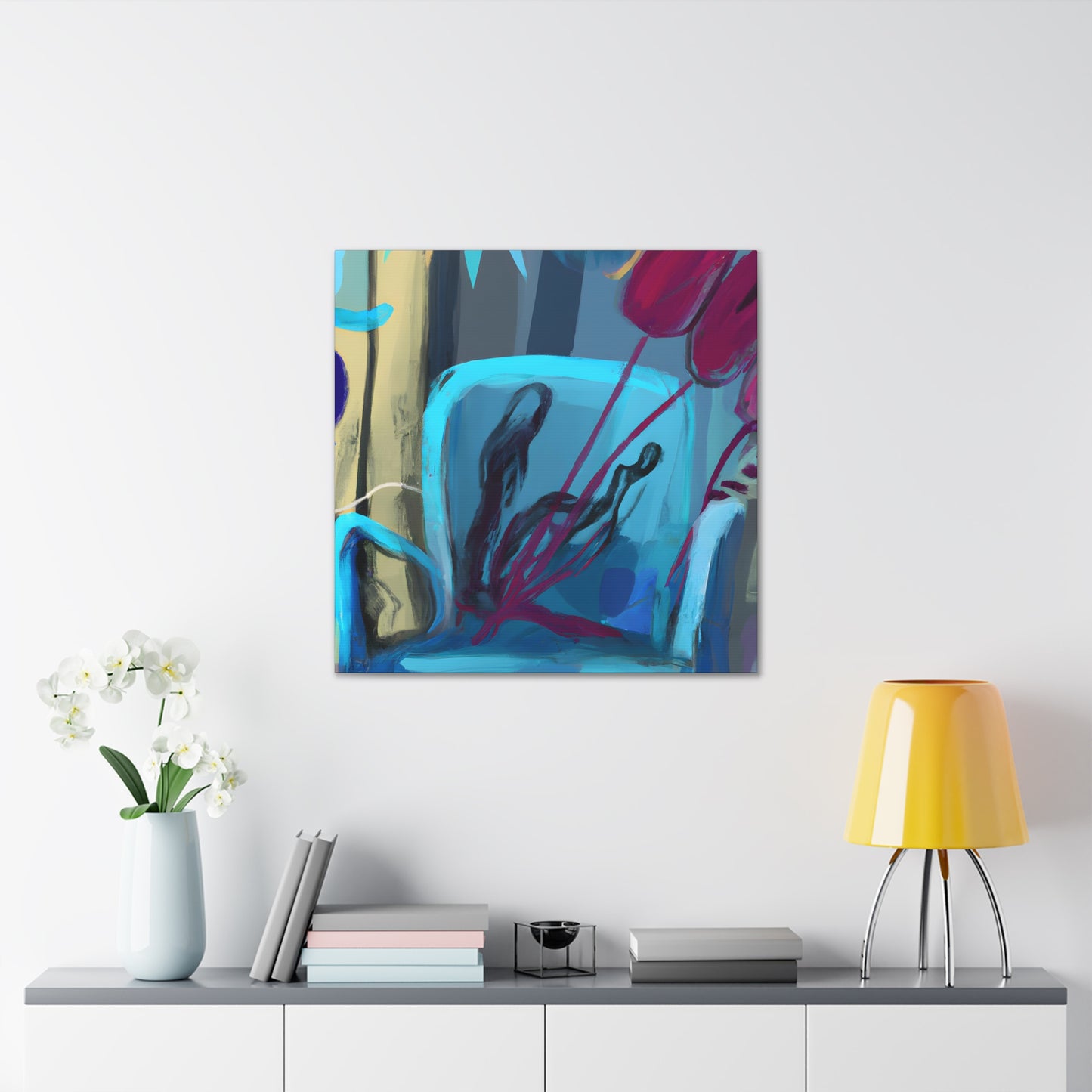 Mystic Tranquility Journey. - Digital Art Canvas