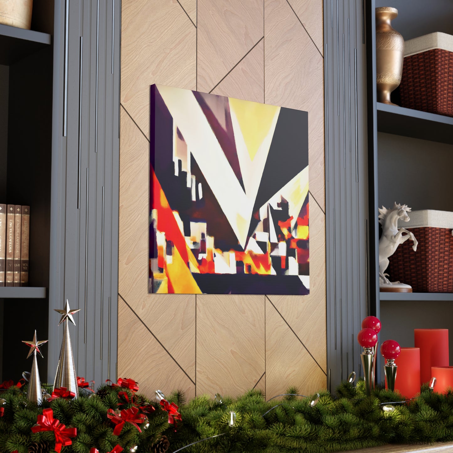 Comet Tail - Digital Art Canvas