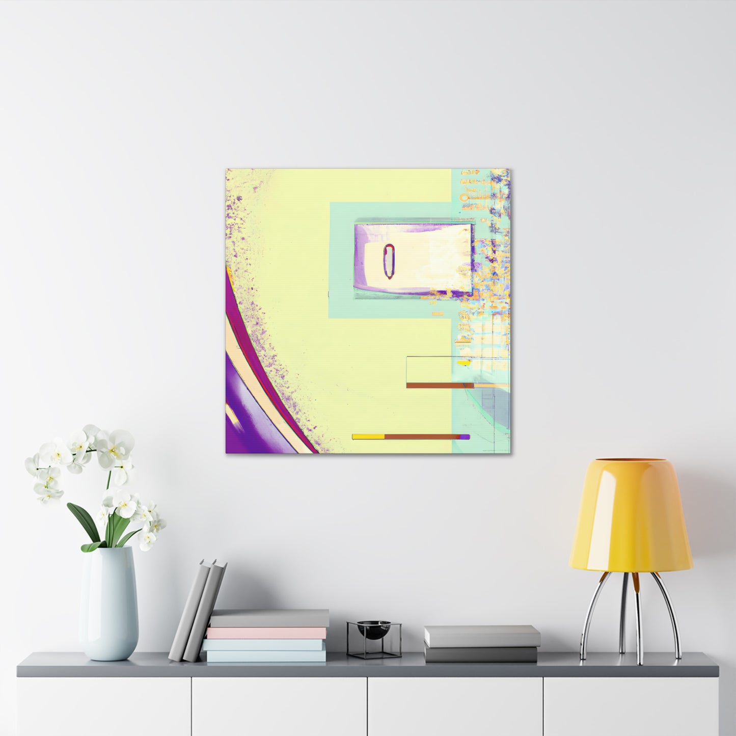 Sir Raphael of the Royal Brush. - Digital Art Canvas
