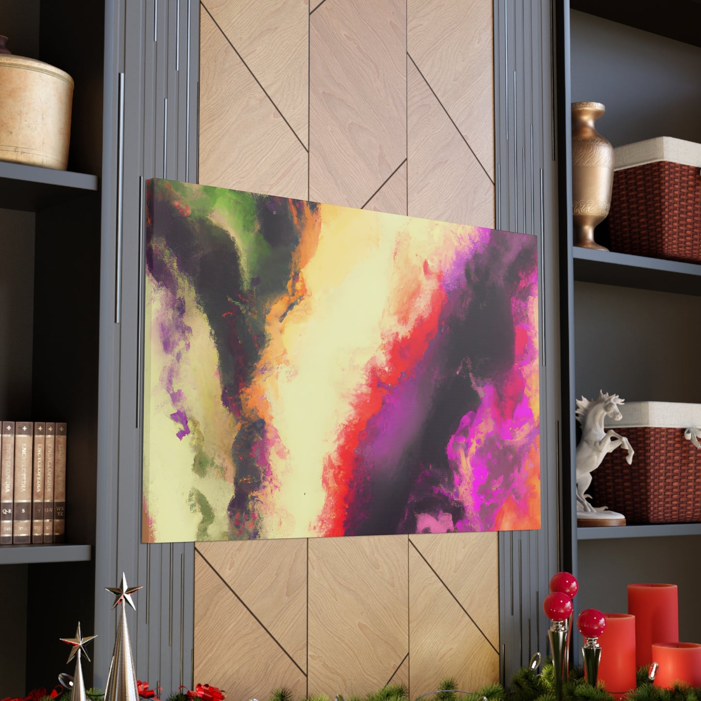 Nestor the Abstractor - Digital Art Canvas