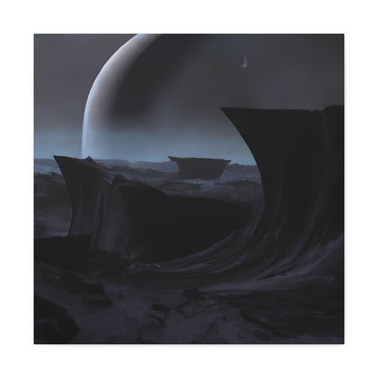 Celestial Mage - Digital Art Canvas