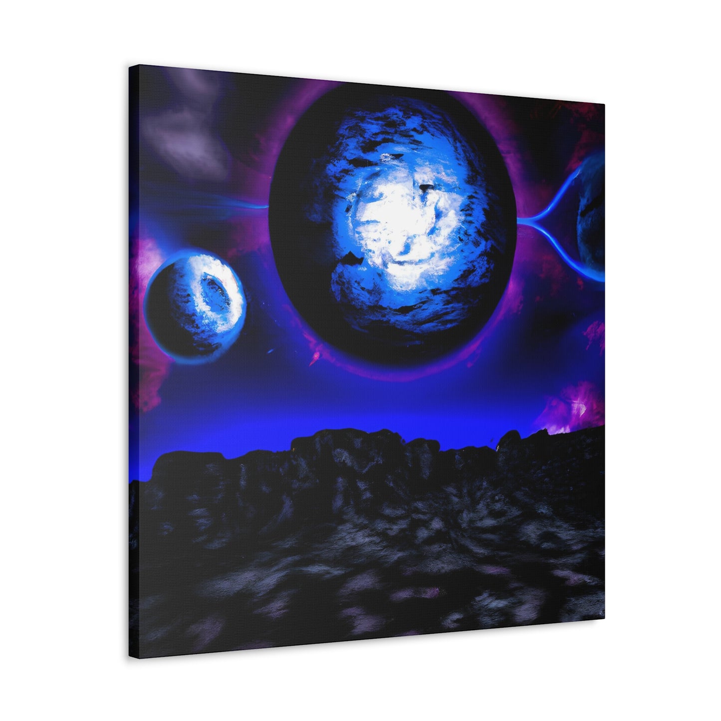 Cosmic Phoenix. - Digital Art Canvas