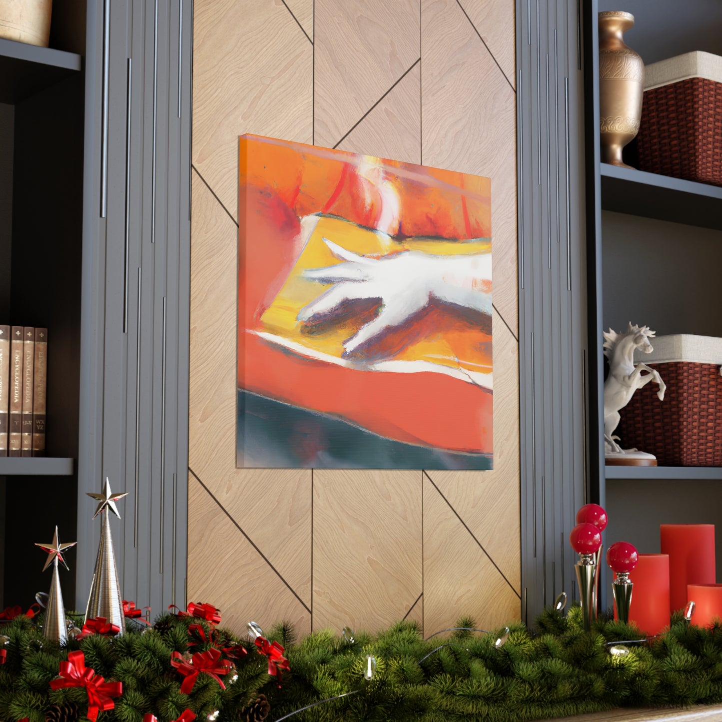 Zen Passage. - Digital Art Canvas