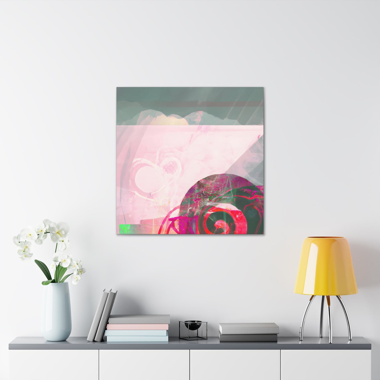 Sir Hubertus the Great, Royal Painter of the Court. - Digital Art Canvas