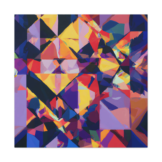 Mystic Mirage - Digital Art Canvas