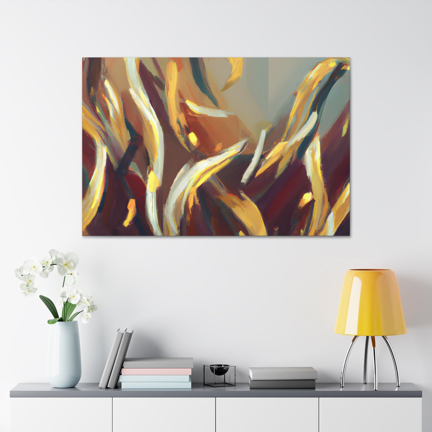 Mystic Serenity. - Digital Art Canvas