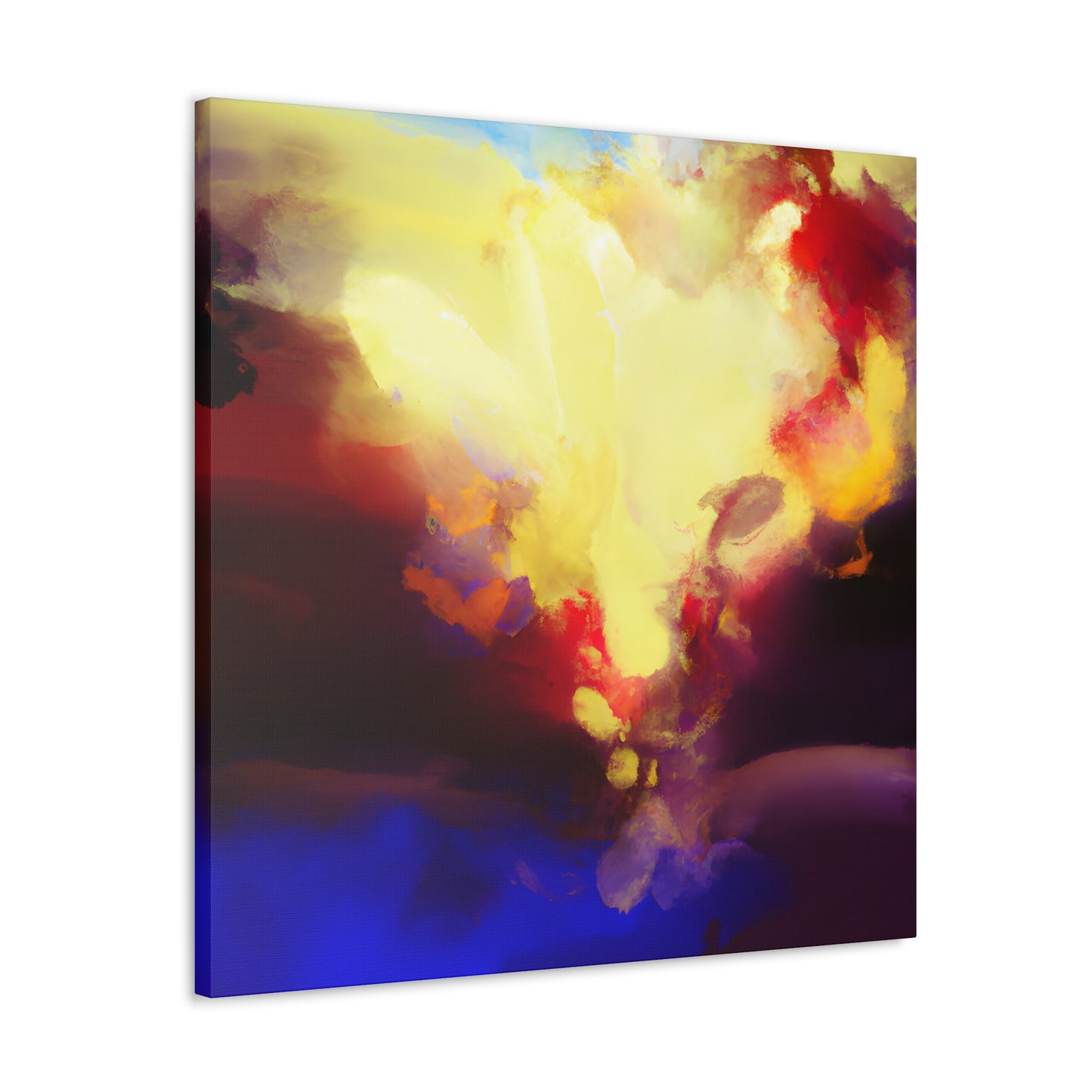 Hilda the Abstractor - Digital Art Canvas