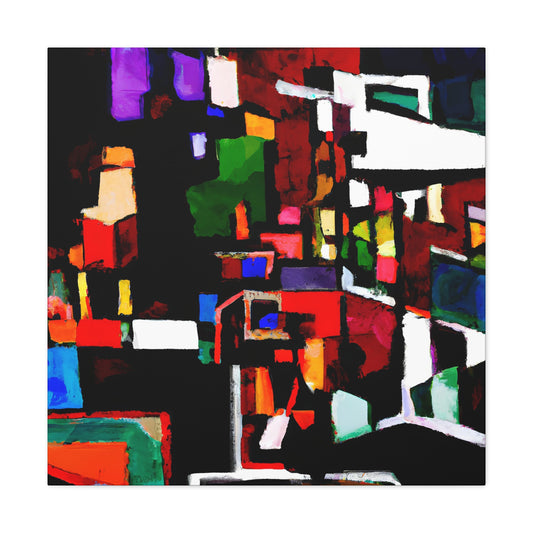 Star Wheel - Digital Art Canvas