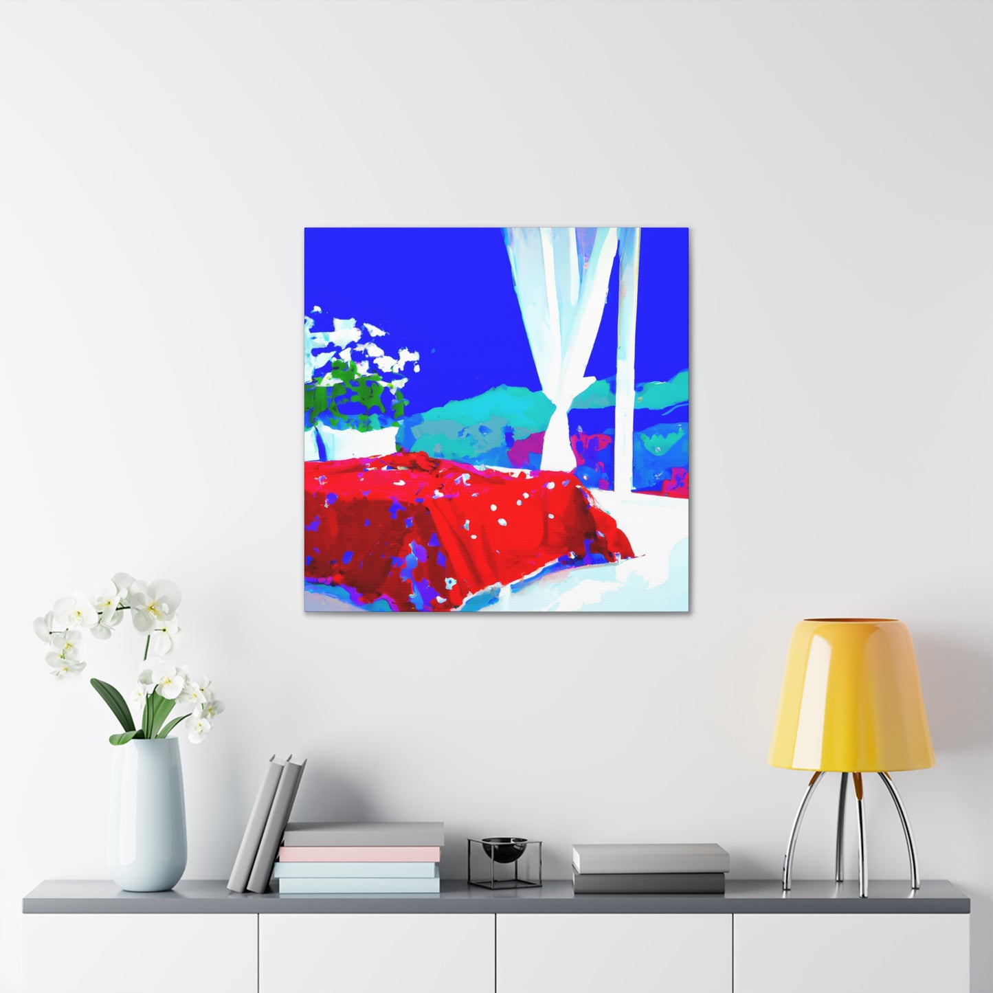 Mystic Tranquility - Digital Art Canvas