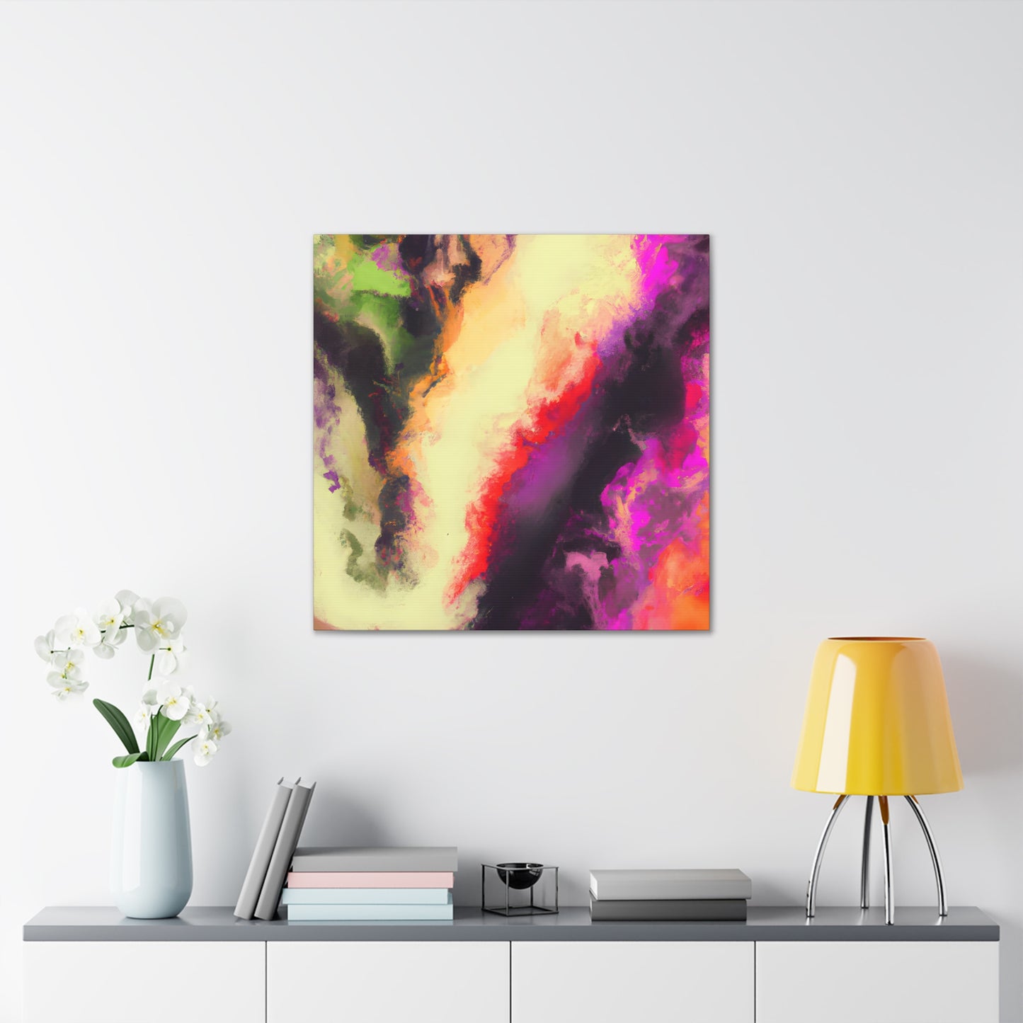 Nestor the Abstractor - Digital Art Canvas