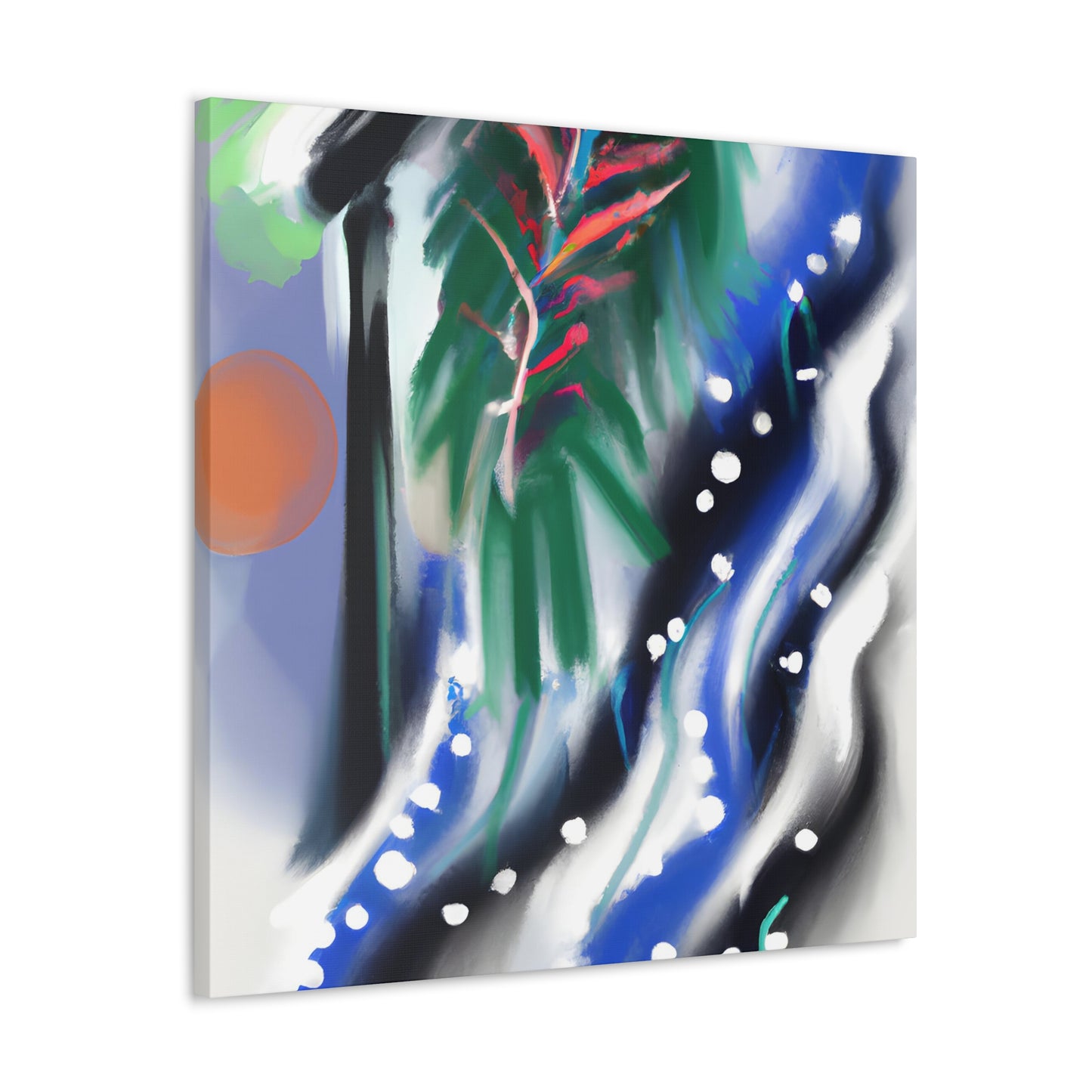 Mystical Serenity Bliss. - Digital Art Canvas