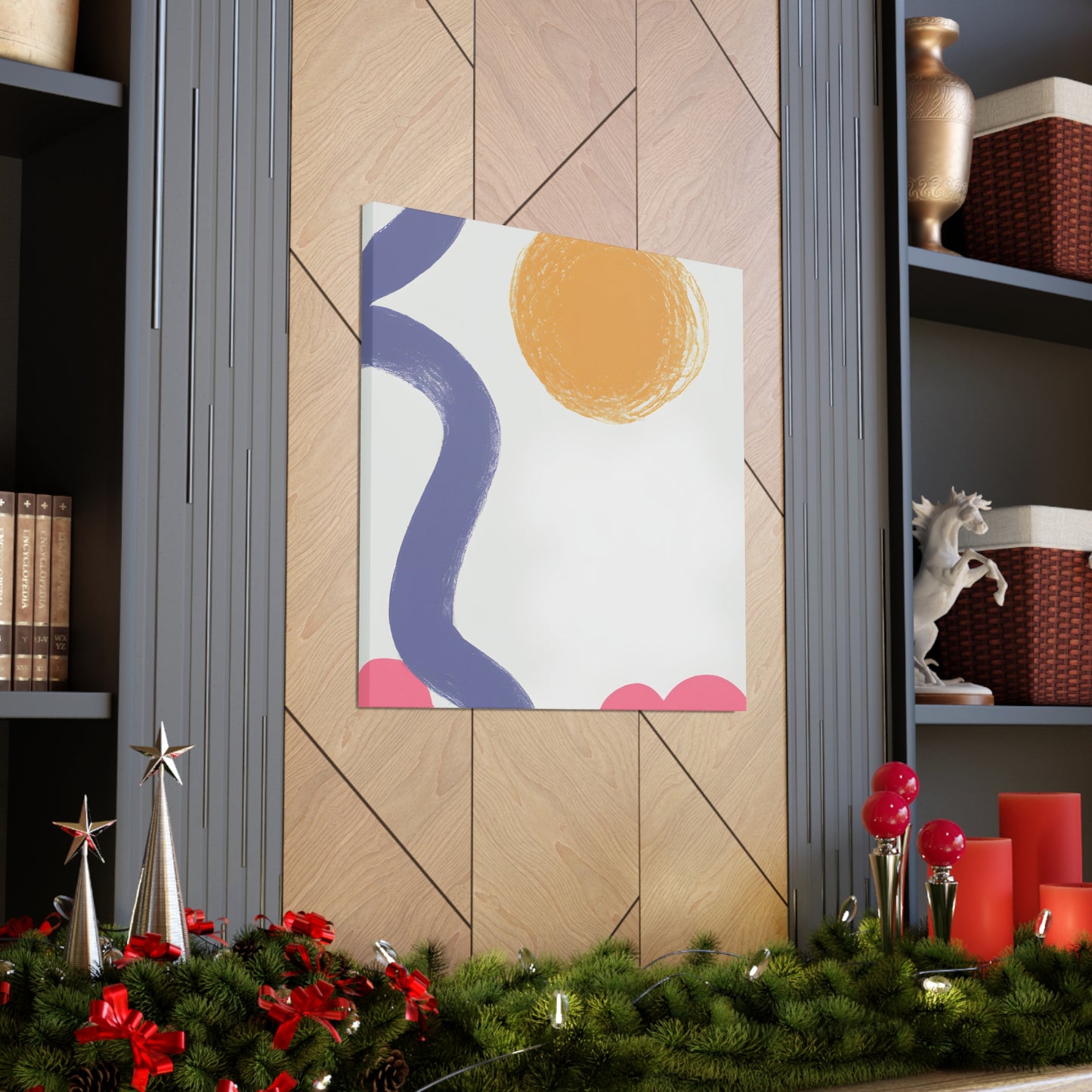 Lily the Liquid Leopard - Digital Art Canvas