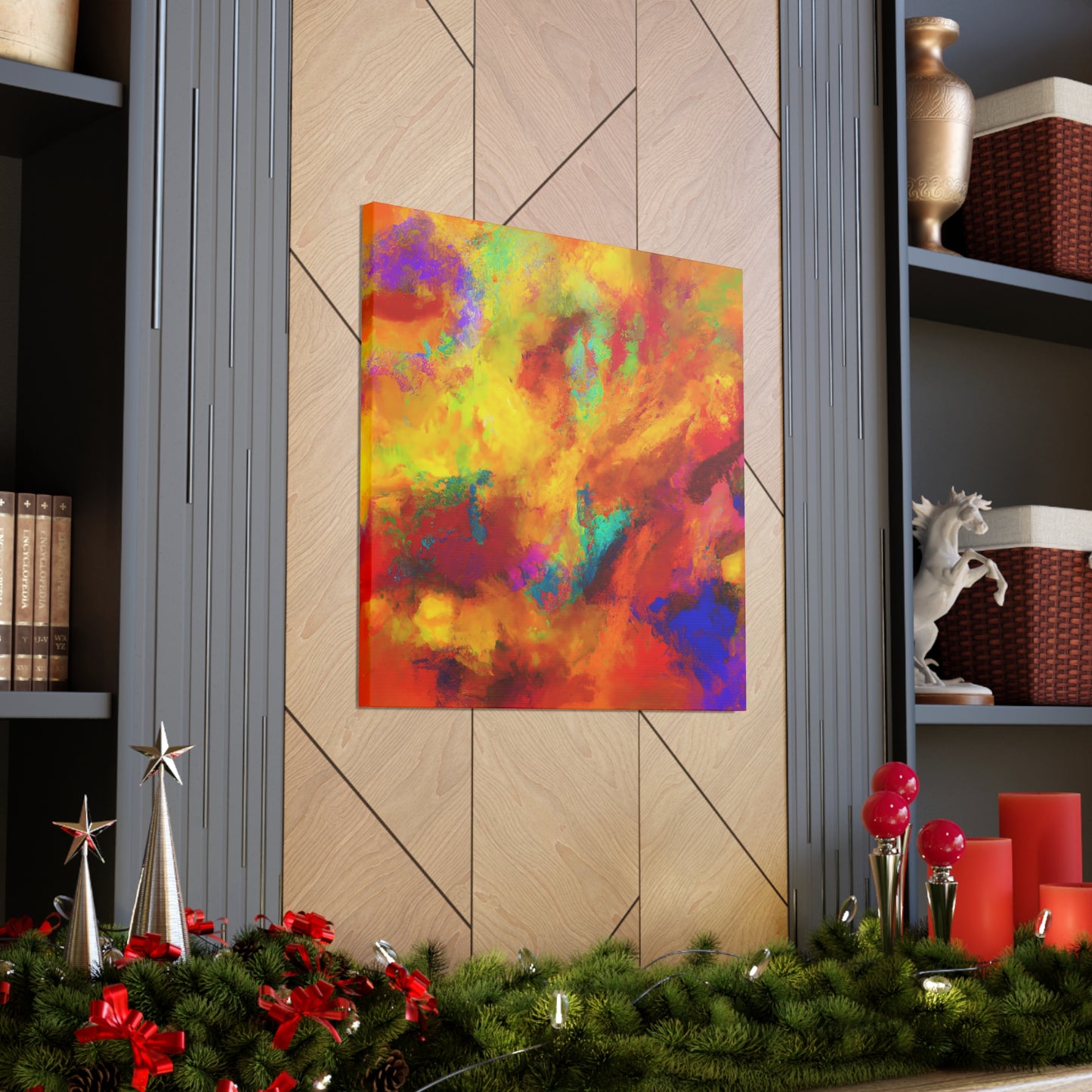 Noora the Abstractor - Digital Art Canvas