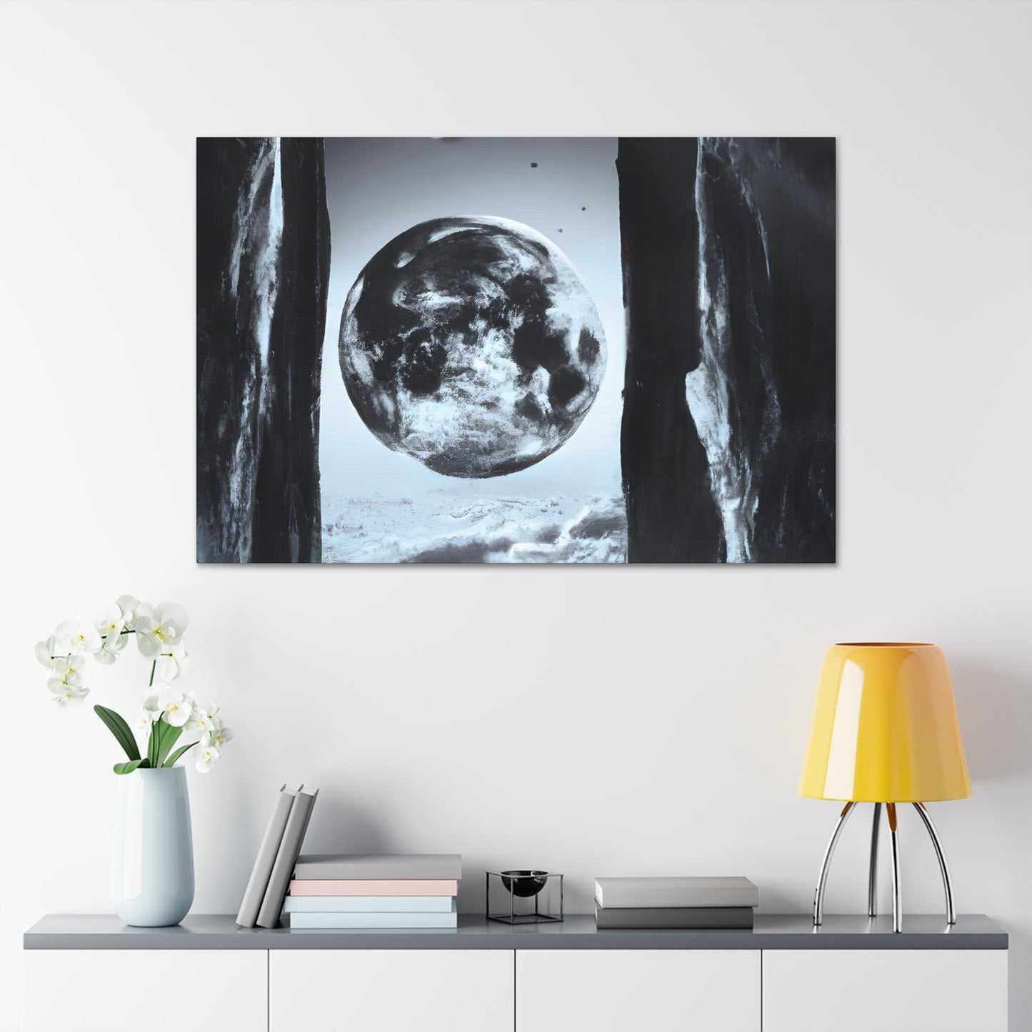 Interstellan Spectre - Digital Art Canvas