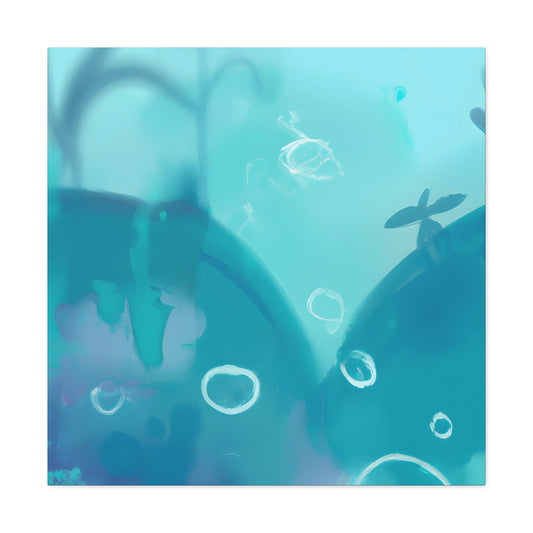 Fluffy the Wonder Sheep - Digital Art Canvas