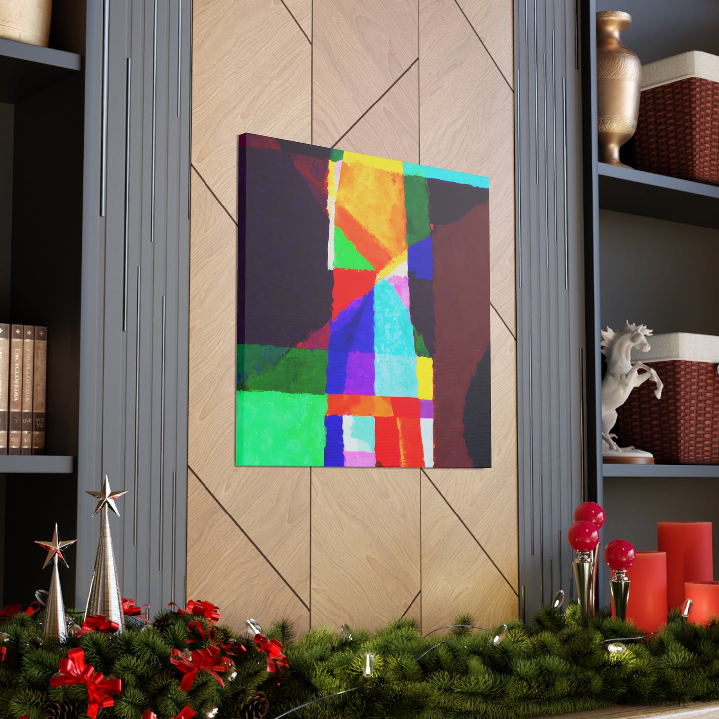 Iris Nebula. - Digital Art Canvas