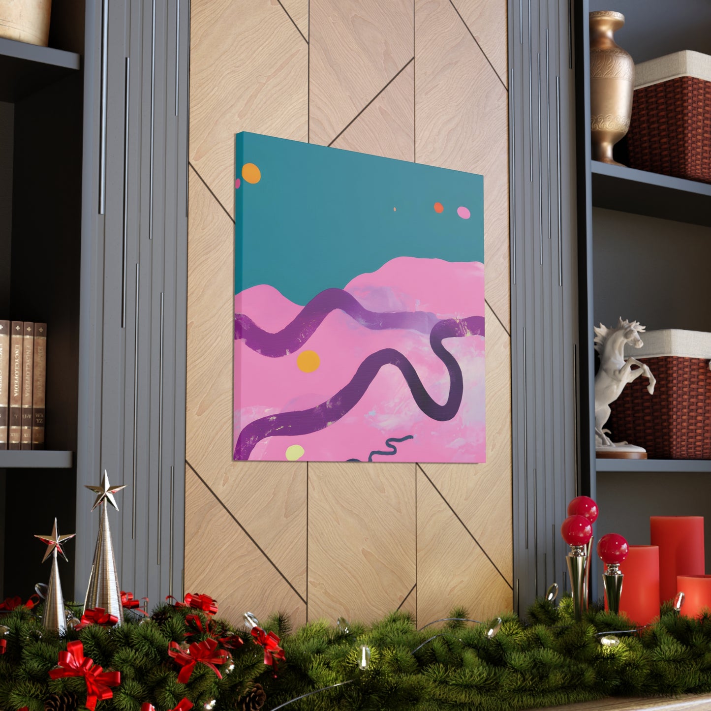 Milton the Magical Moose - Digital Art Canvas