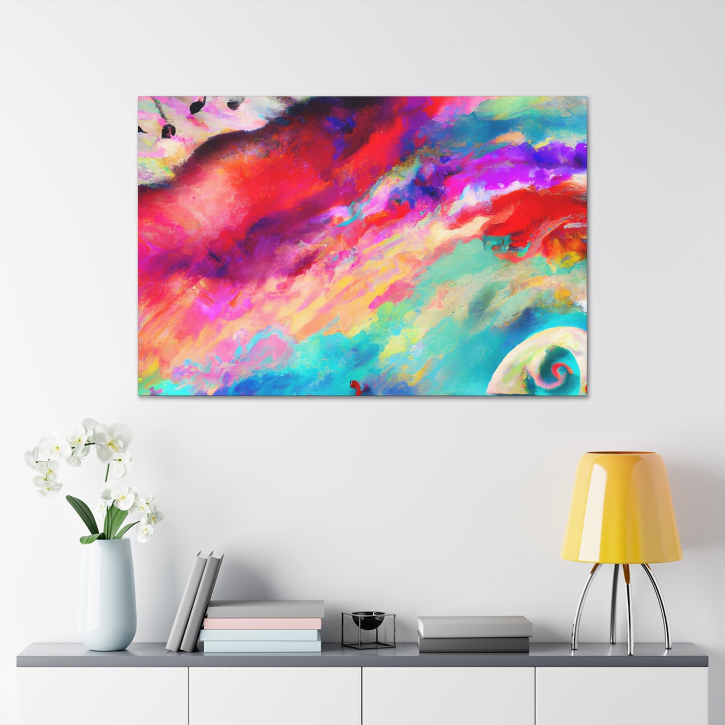 Sir Berthold the Royal Painter. - Digital Art Canvas