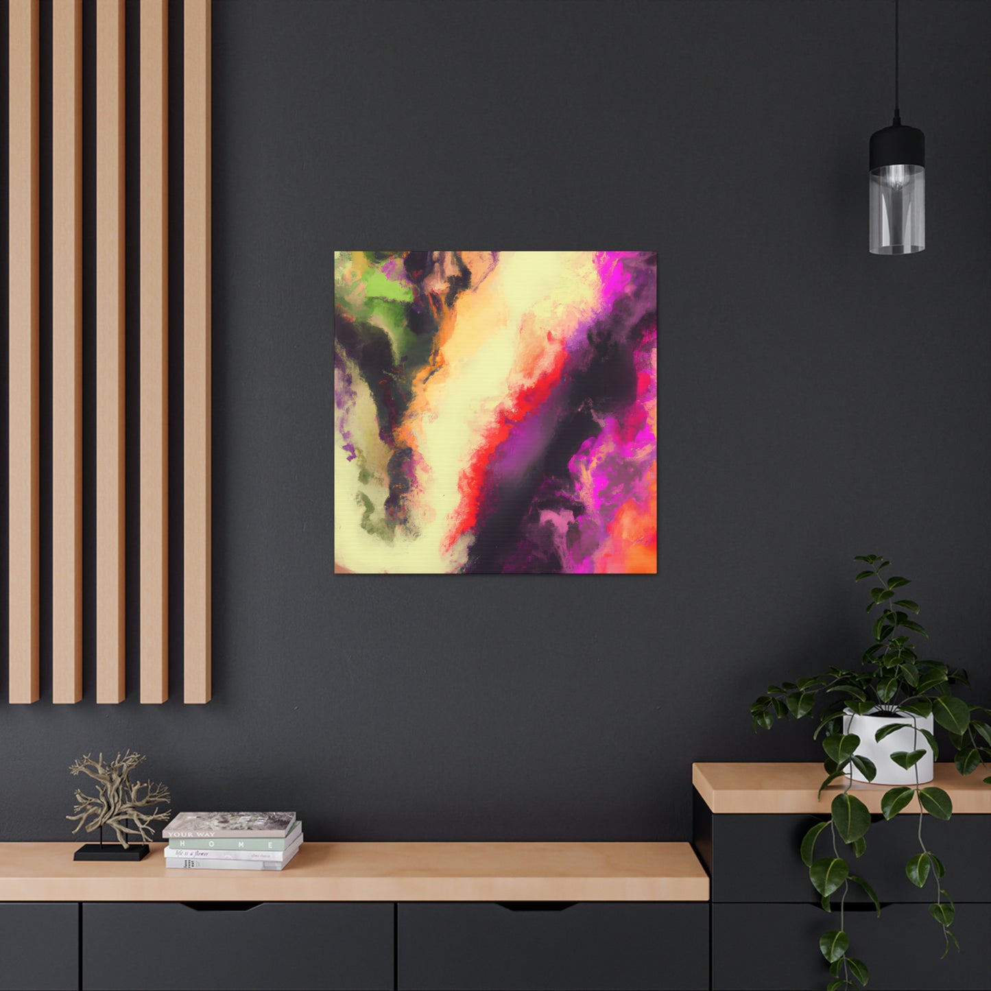 Nestor the Abstractor - Digital Art Canvas