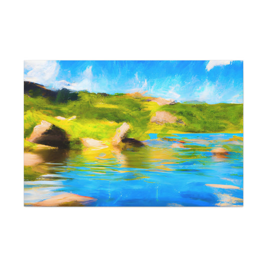 King Reginald I of Parolis - Digital Art Canvas