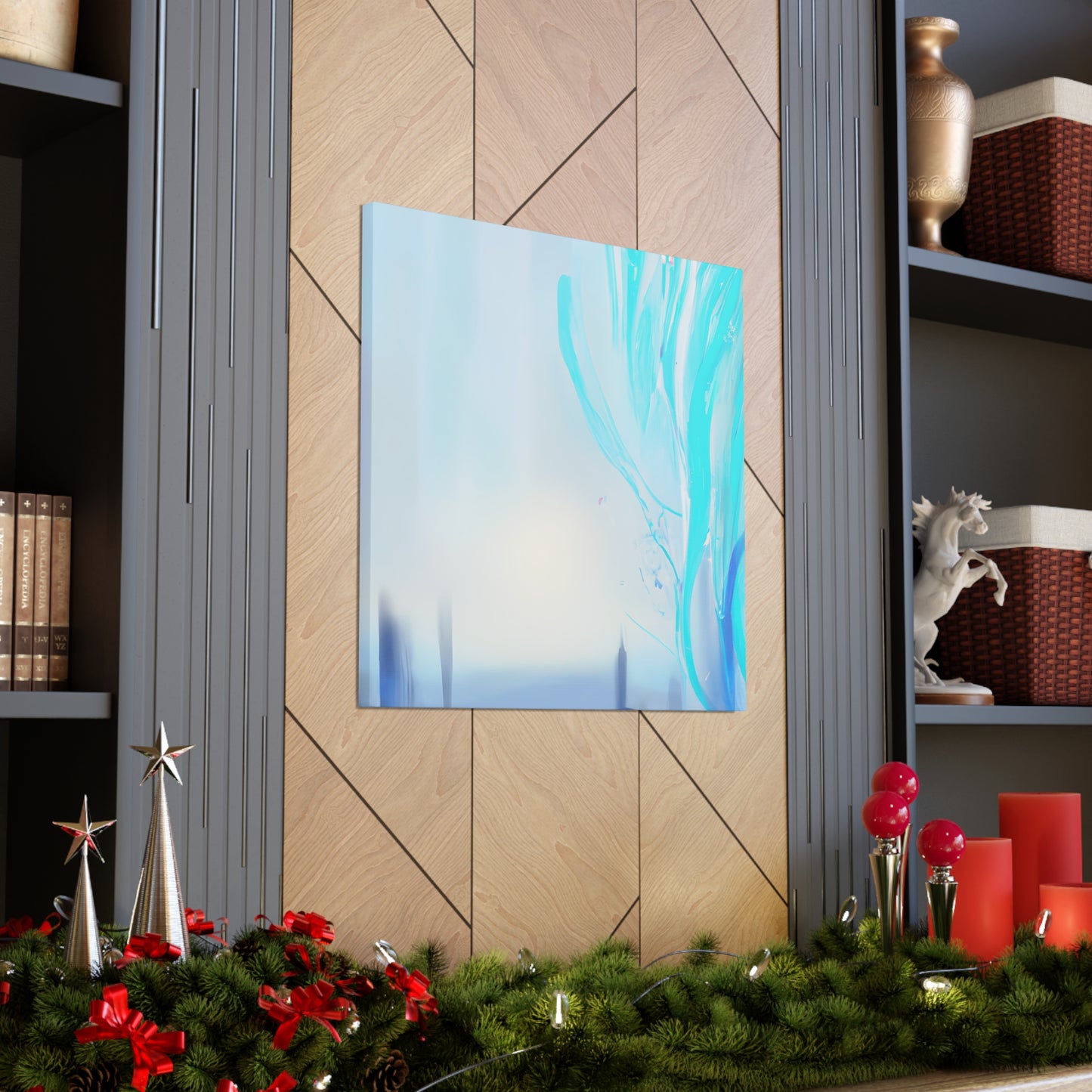 Mystical Tranquility Journey. - Digital Art Canvas