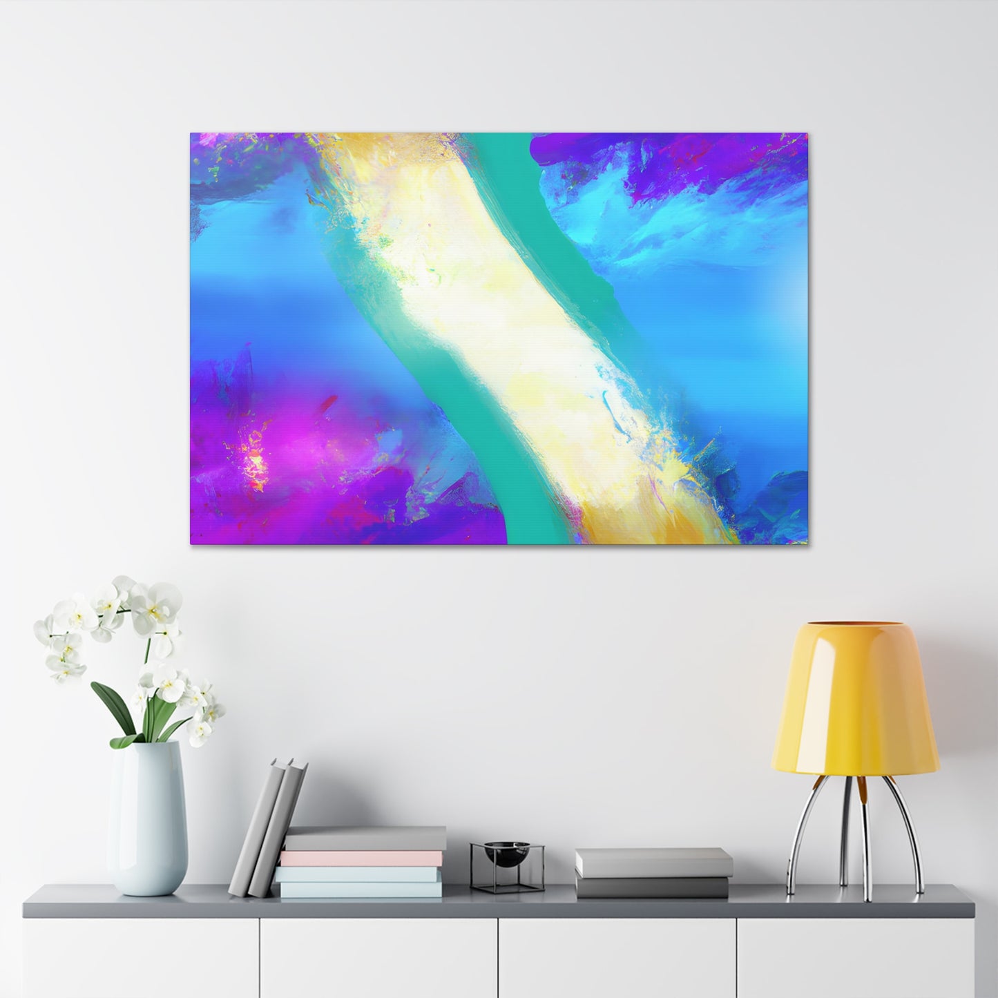 Royal Artisan Hezmon the Painter - Digital Art Canvas