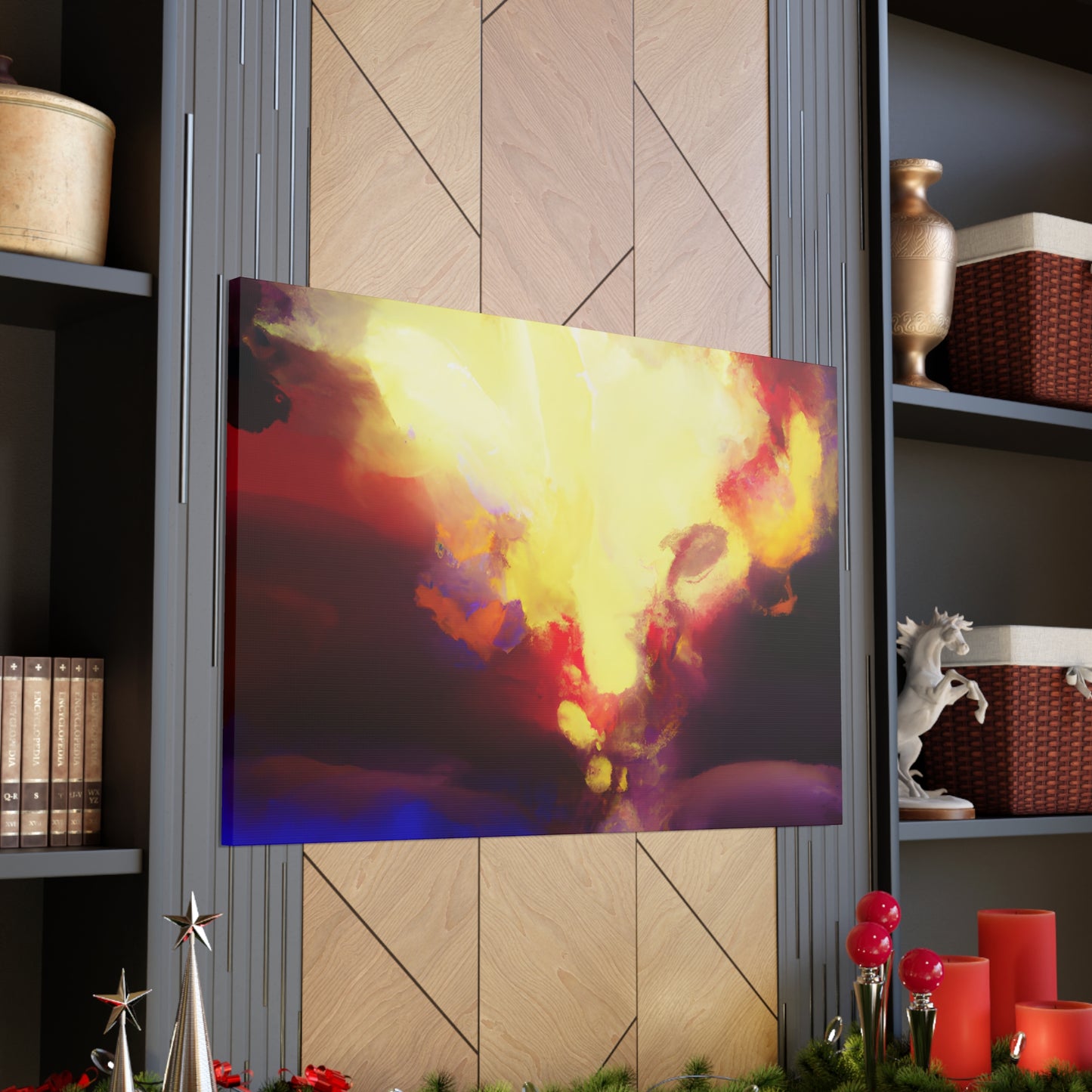 Hilda the Abstractor - Digital Art Canvas