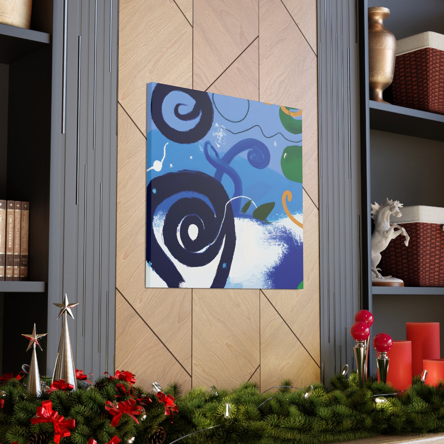 Bitty Bunny - Digital Art Canvas