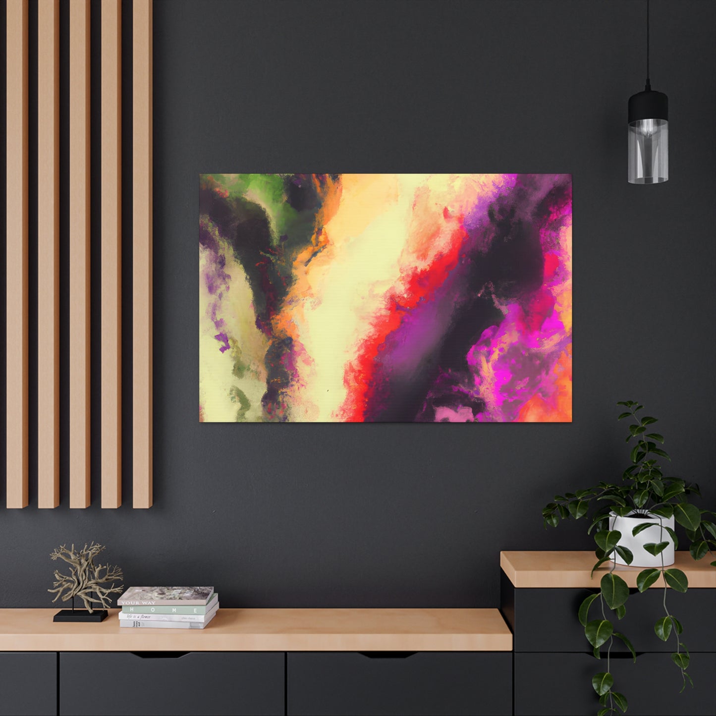 Nestor the Abstractor - Digital Art Canvas