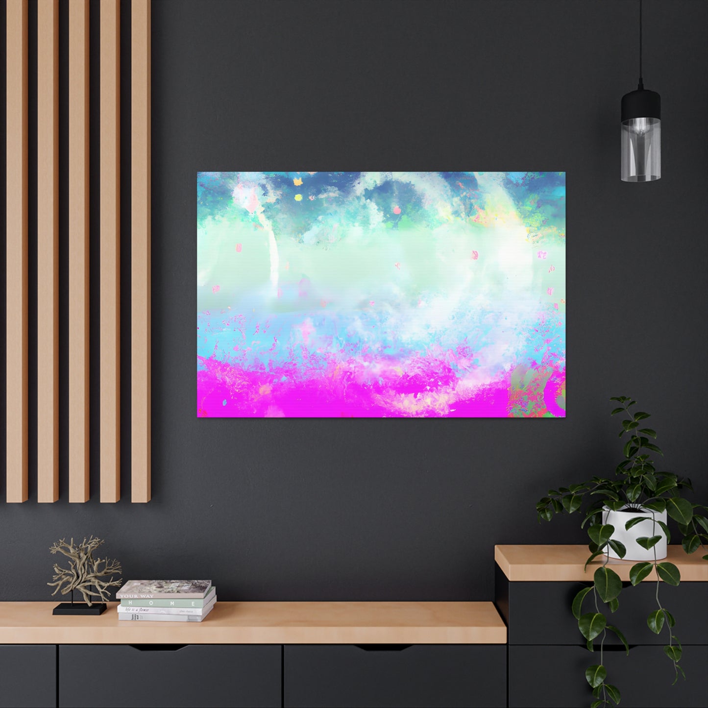 Sir Edwin of Monet. - Digital Art Canvas