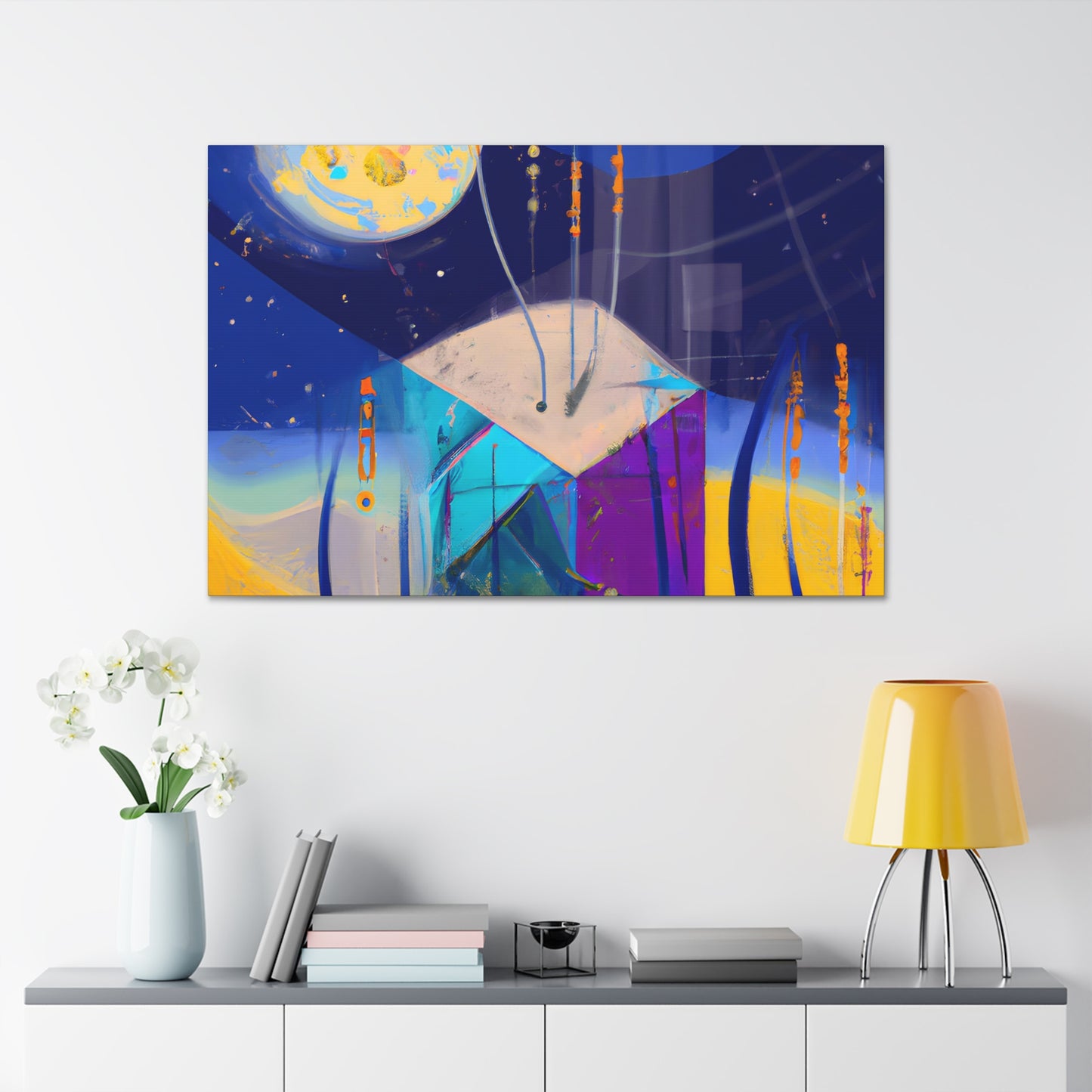 Enchanting Tranquility. - Digital Art Canvas