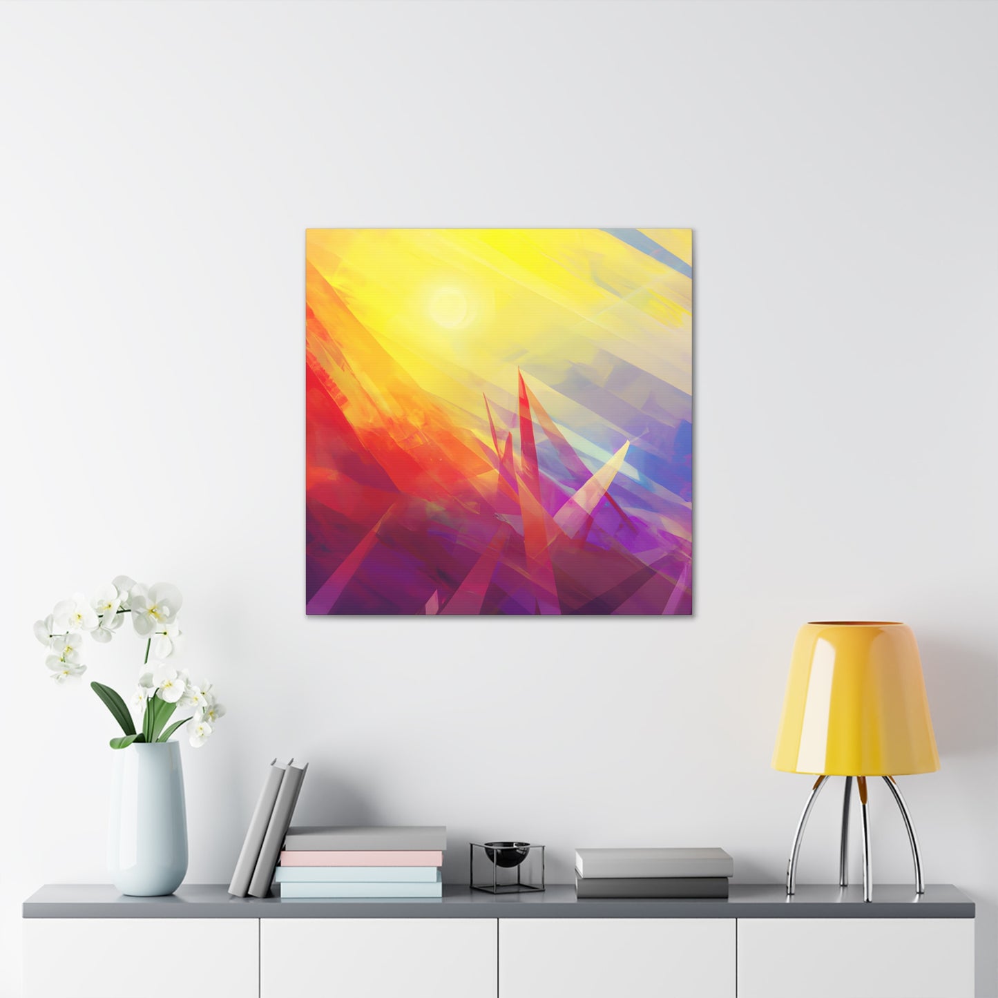Sir Elenor the Royal Painter - Digital Art Canvas