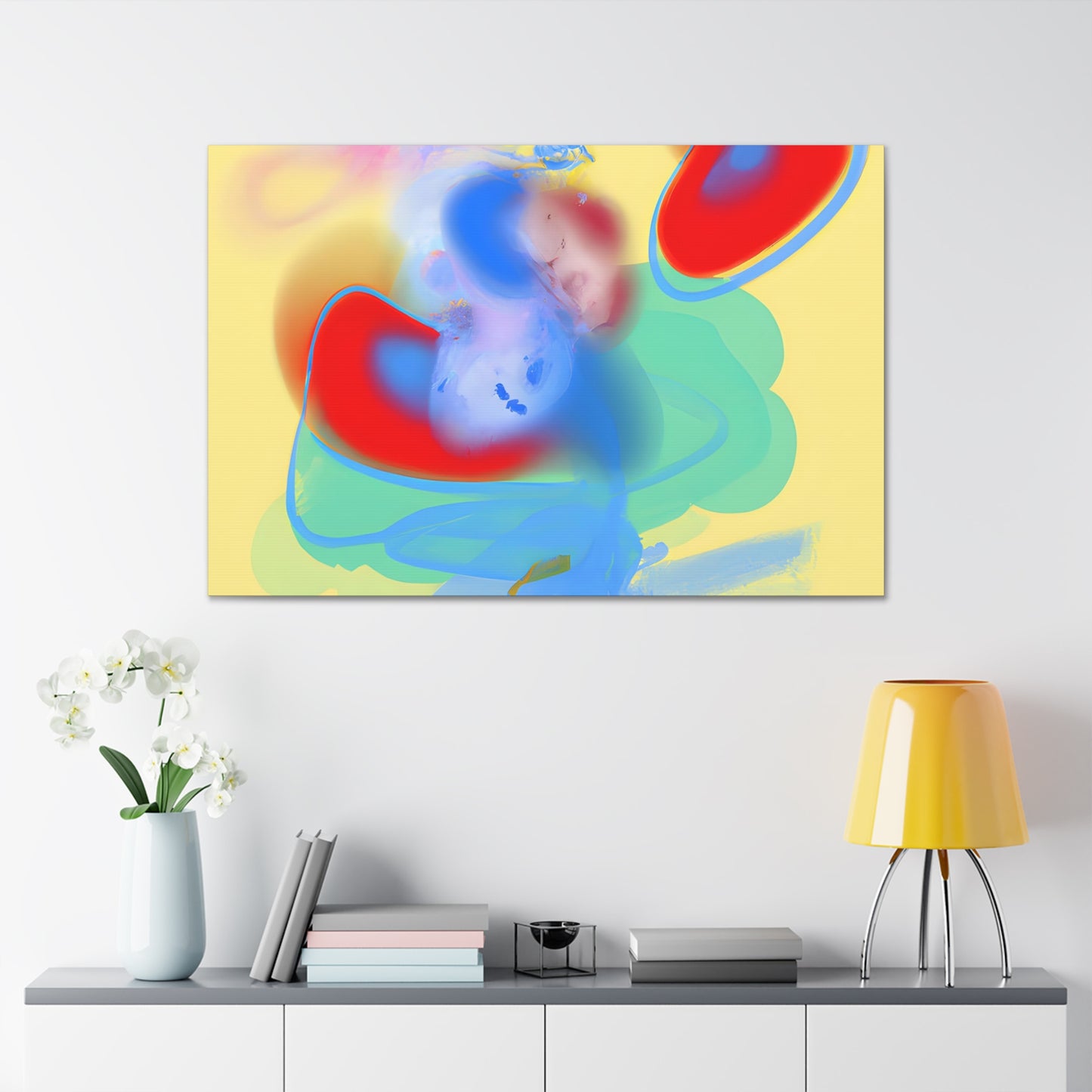 DreamWeaving Enchantment - Digital Art Canvas