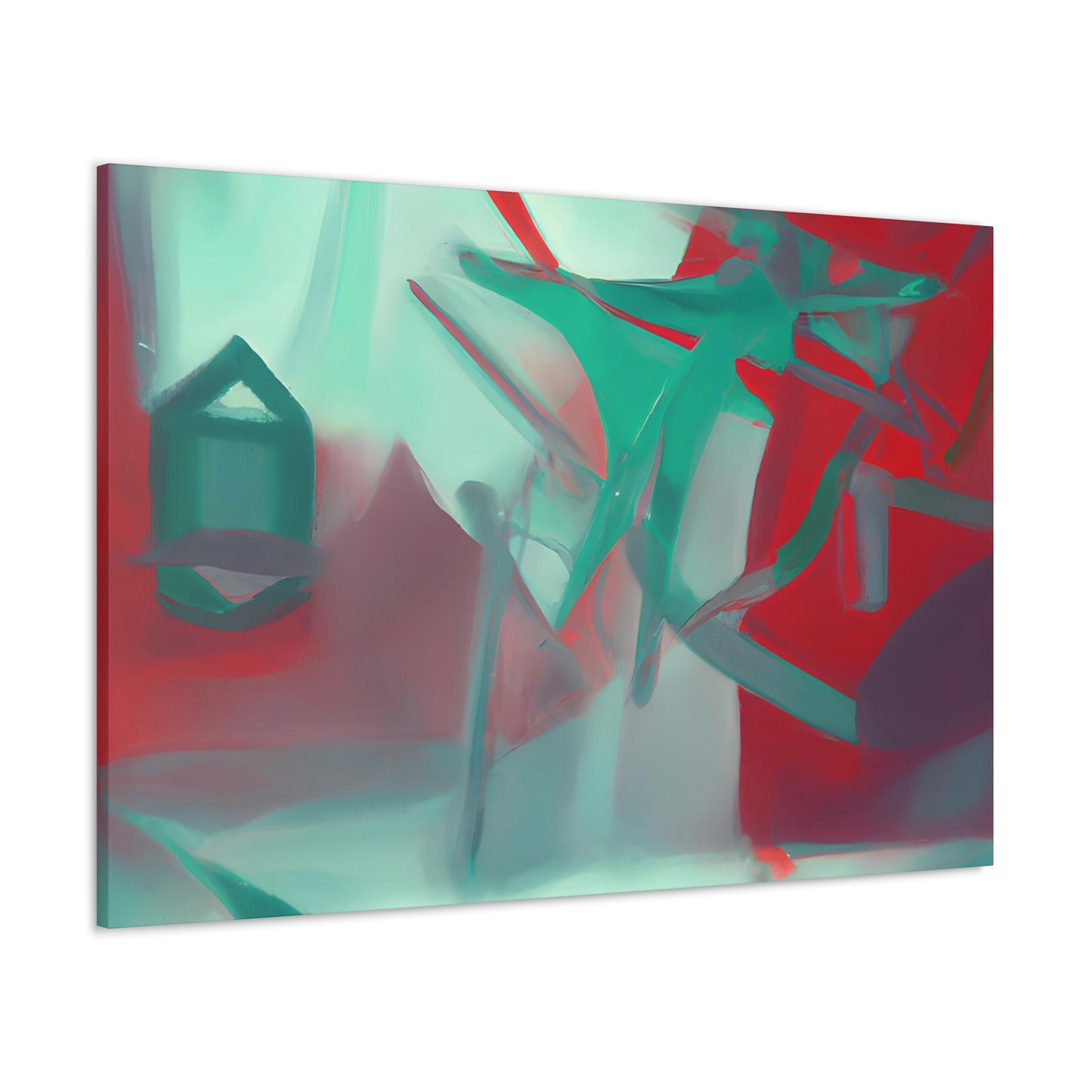 Enchanting Serenity Journey - Digital Art Canvas