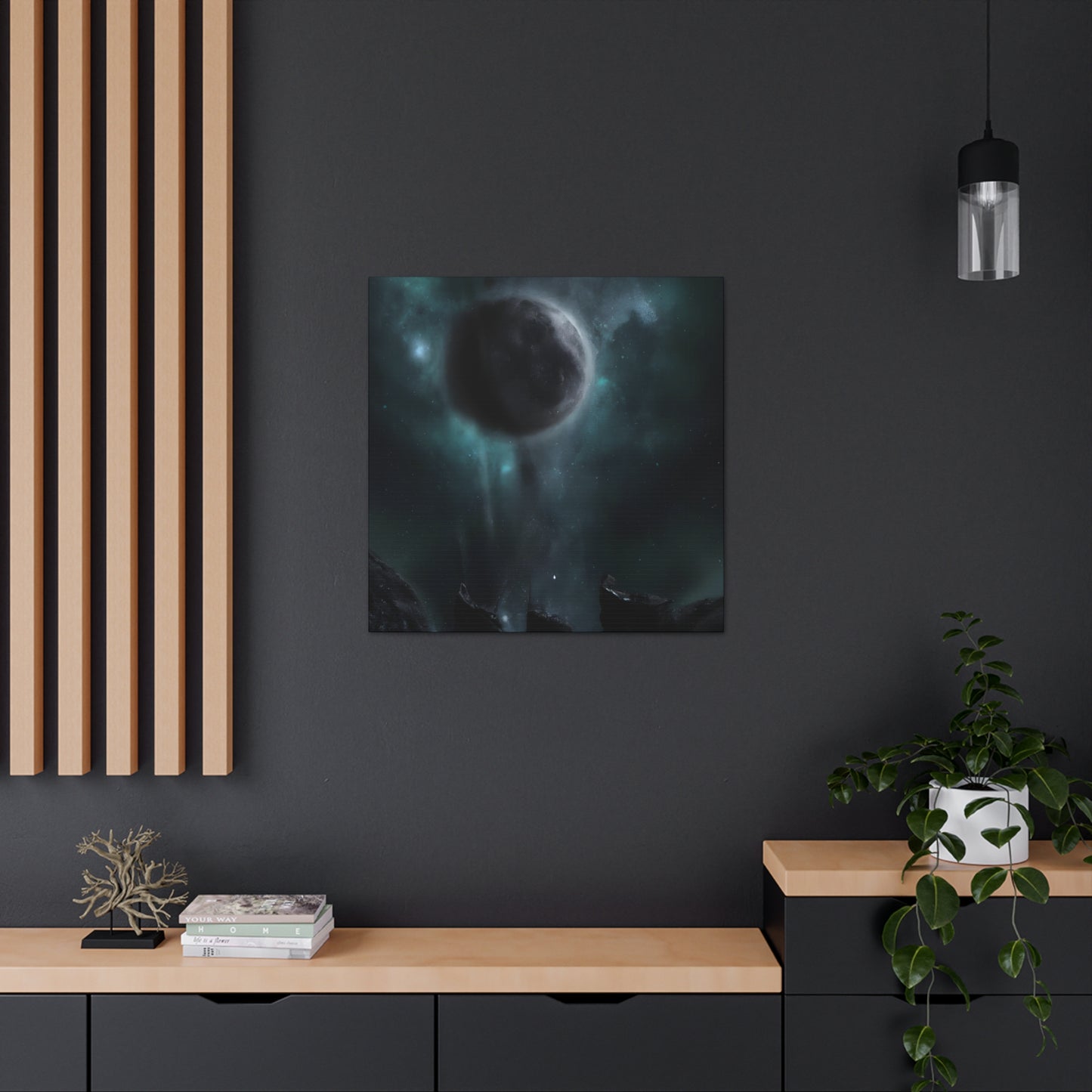 Cosmo-Dragon - Digital Art Canvas