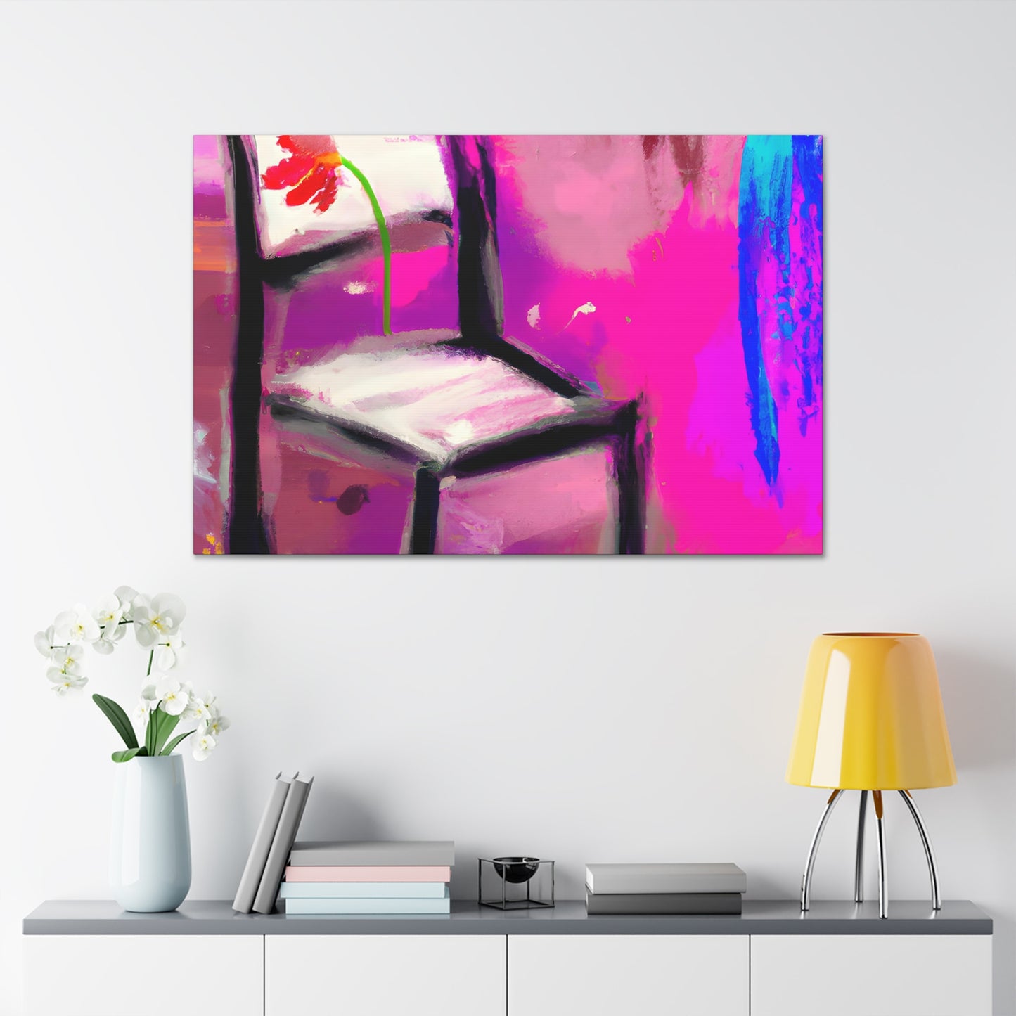 Enchanted Zen Journey - Digital Art Canvas