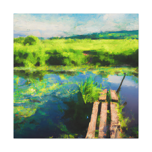 King Arnoldus XII of Elyriania - Digital Art Canvas