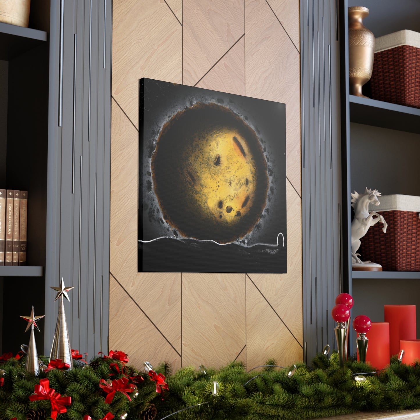 Cosmocrocian - Digital Art Canvas