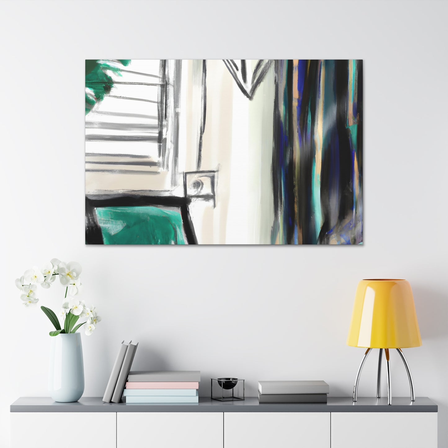 Mystical Mindful Meditation. - Digital Art Canvas