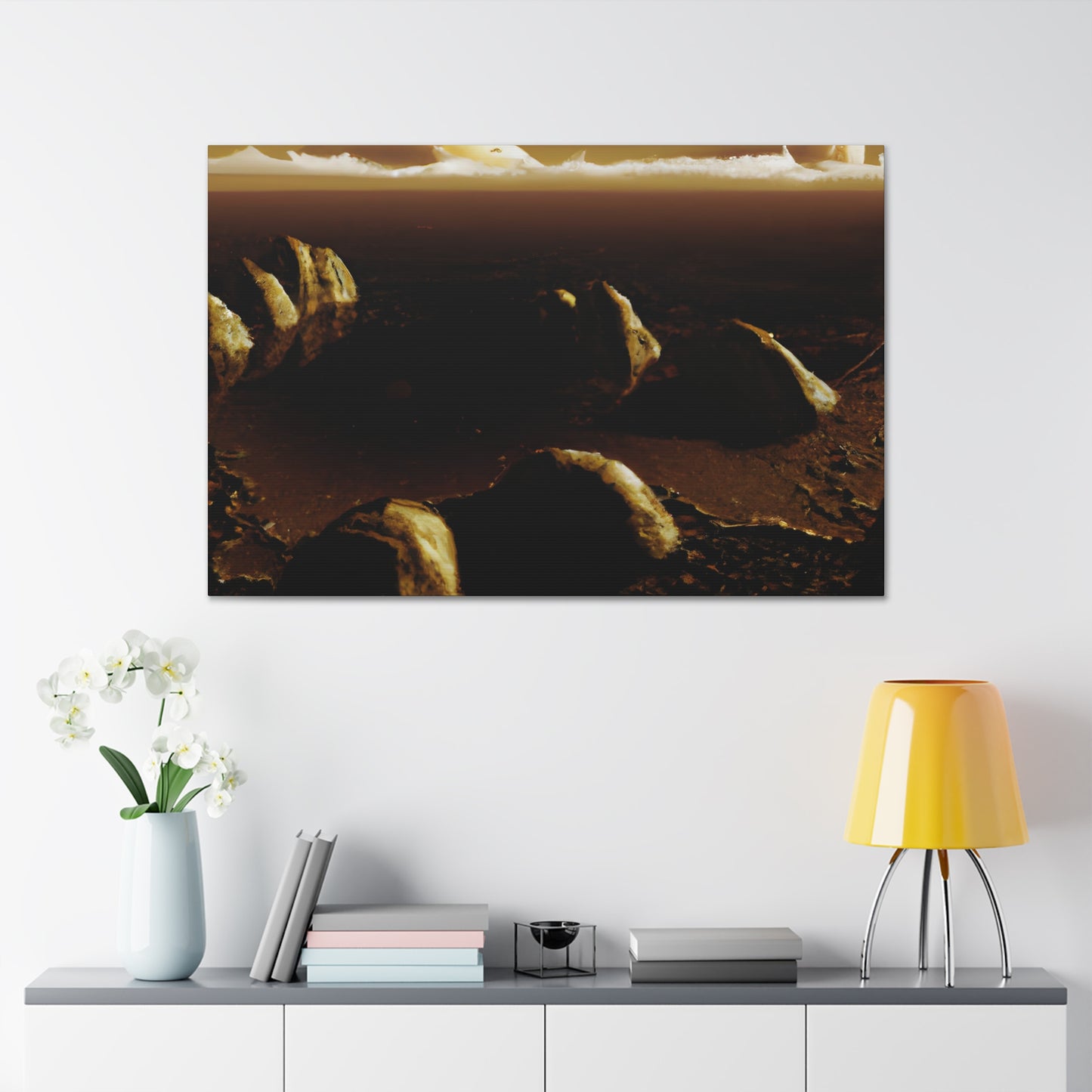 Galactosapien - Digital Art Canvas