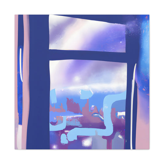 A Mystical Journey of Peace - Digital Art Canvas