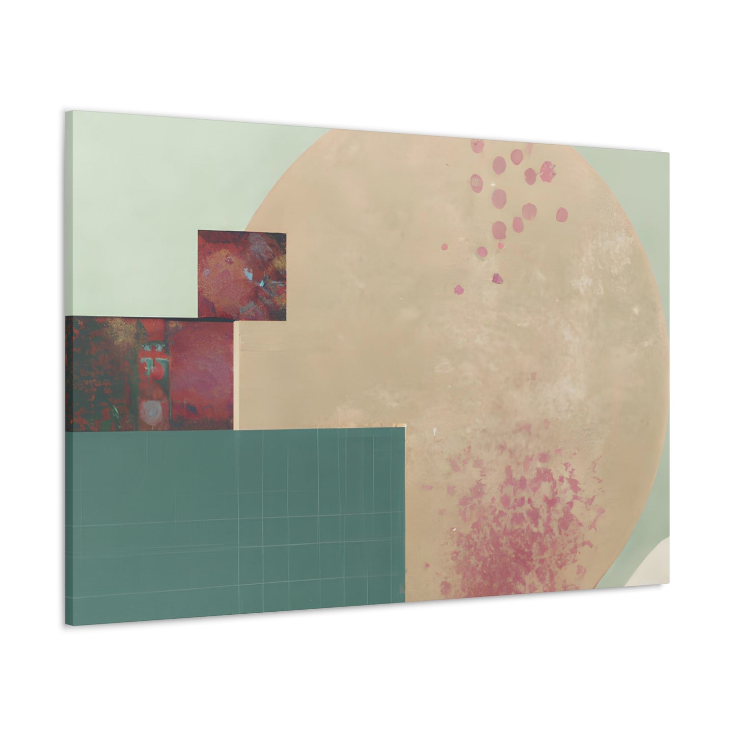 Magical Serene Journey - Digital Art Canvas