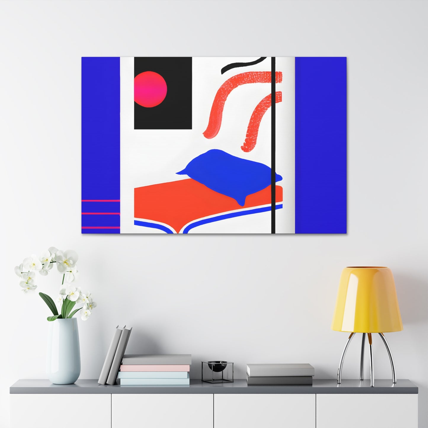 Enchanted Tranquility - Digital Art Canvas
