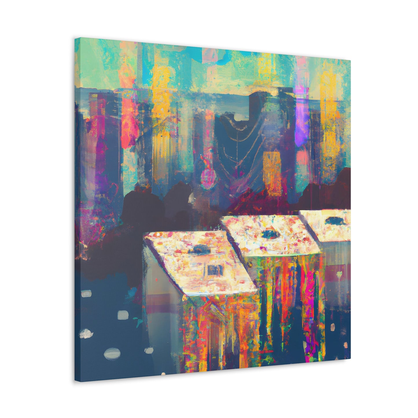 Mystic Sanctum - Digital Art Canvas